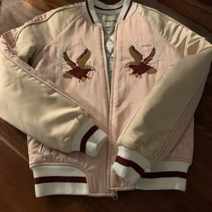 Aritzia horine bomber jacket by golden tna